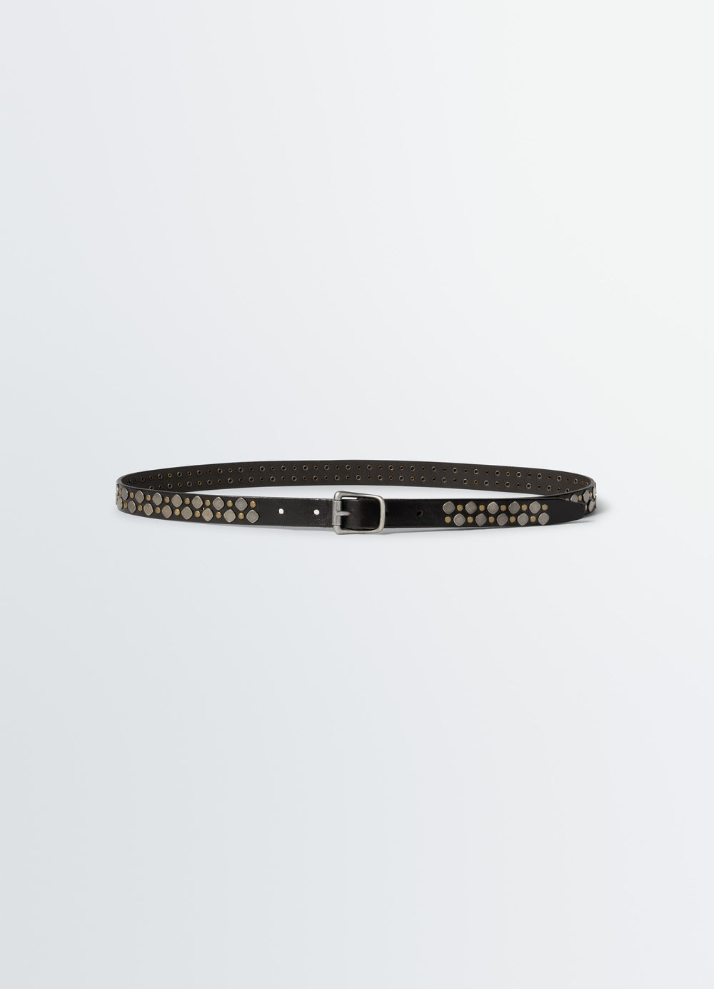 リオ スタッズ ベルト 20mm レザー