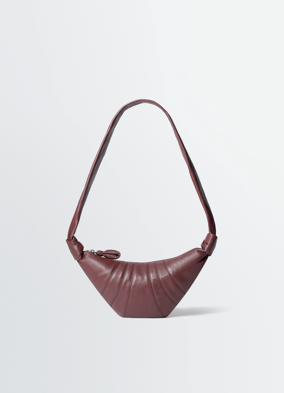 SMALL CROISSANT BAG IN LEATHER