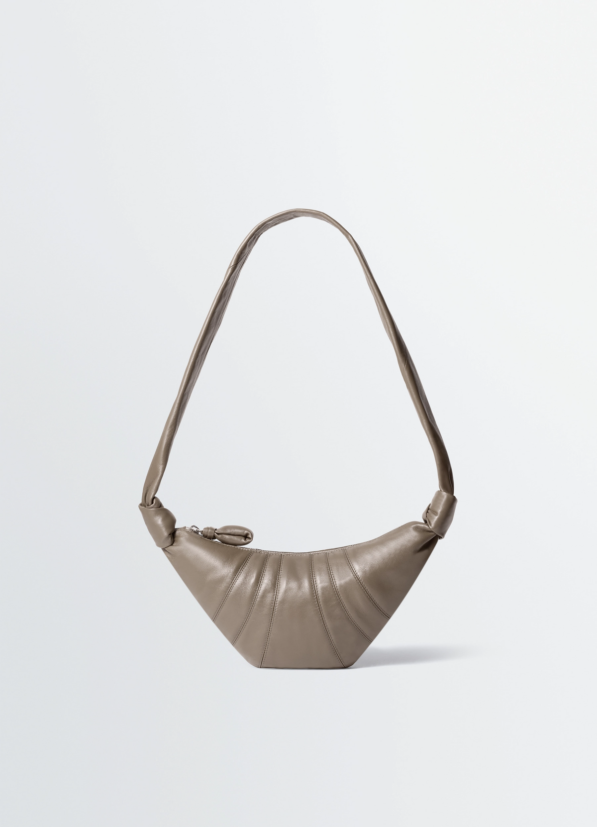 SMALL CROISSANT BAG IN LEATHER