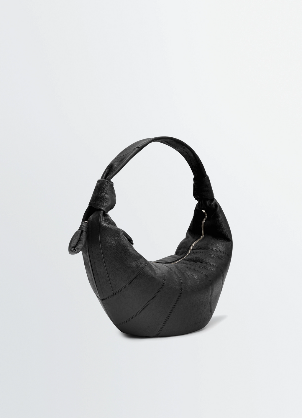 Fortune croissant bag in leather