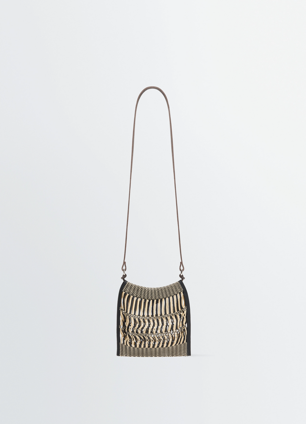 MINI CROSSBODY FILT NET BAG