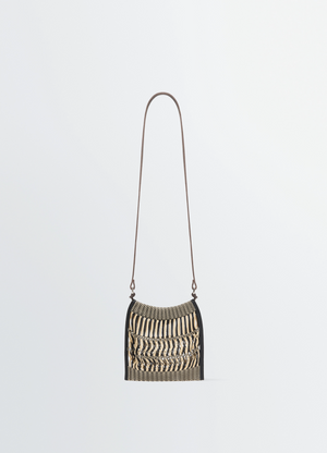 미니 크로스바디 필트 네트 백