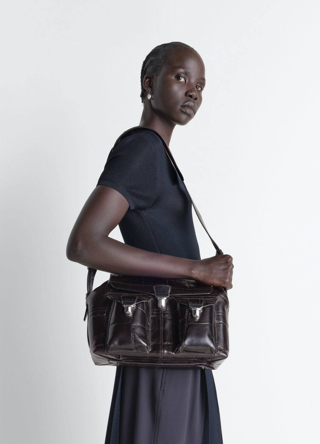 Sac gear souple moyen modèle en cuir