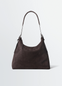 BELTED HOBO BAG IN SUEDE LEATHER
