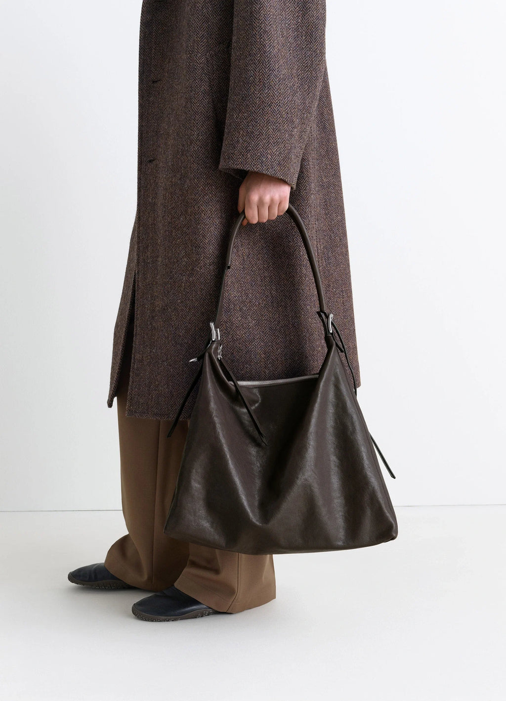 SAC BELTED HOBO EN CUIR