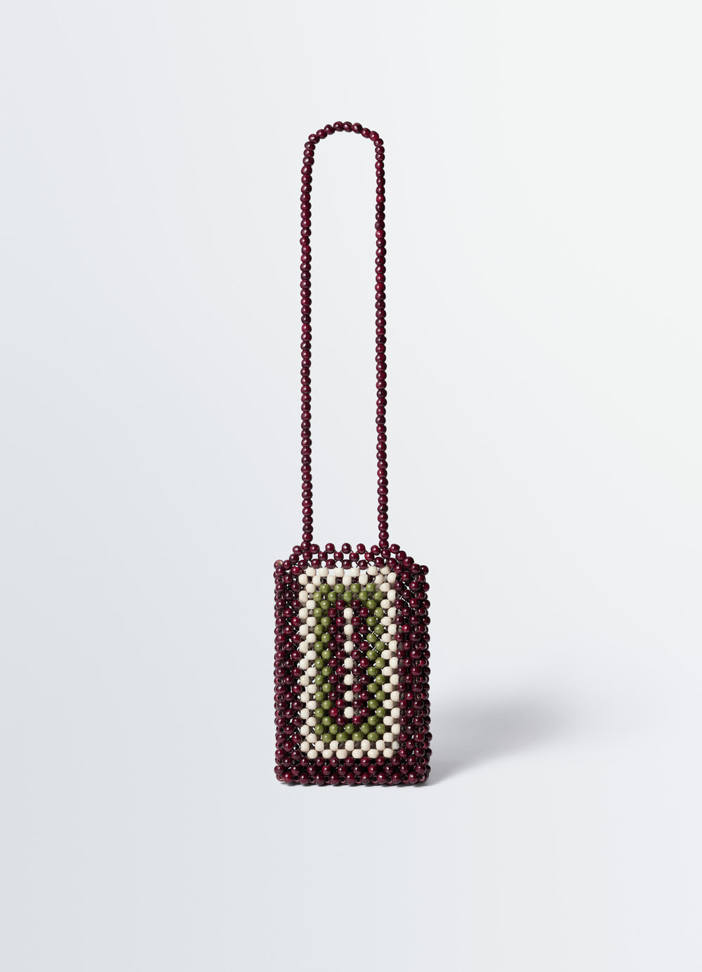 TAXI SMALL BAG IN PLEXIGLASS BEADS