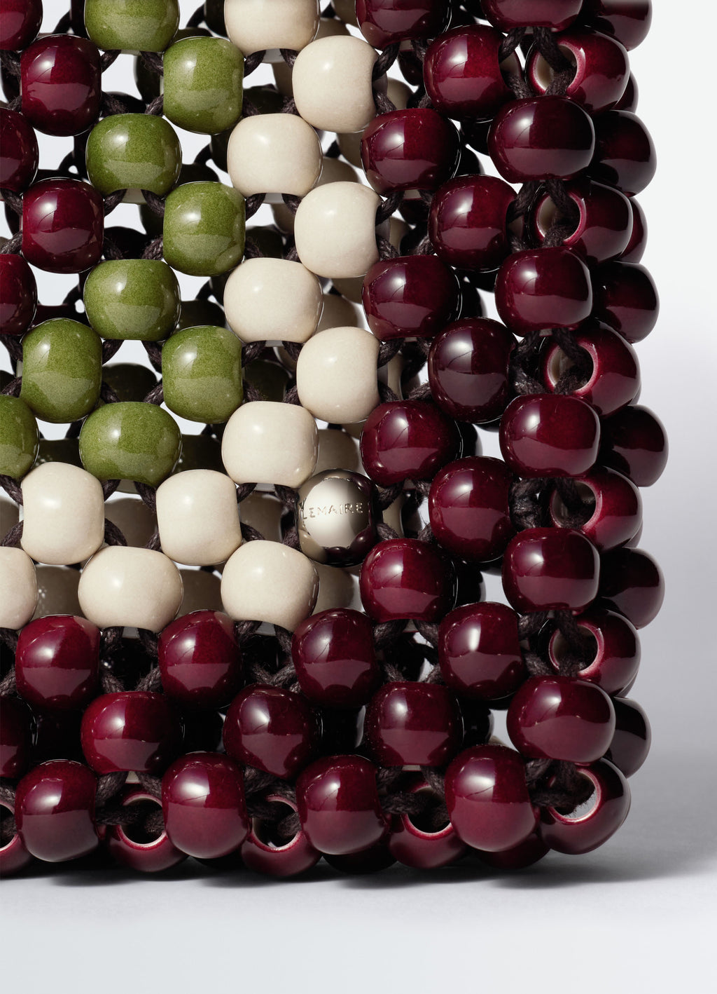 プレキシガラスビーズ入りタクシースモールバッグ