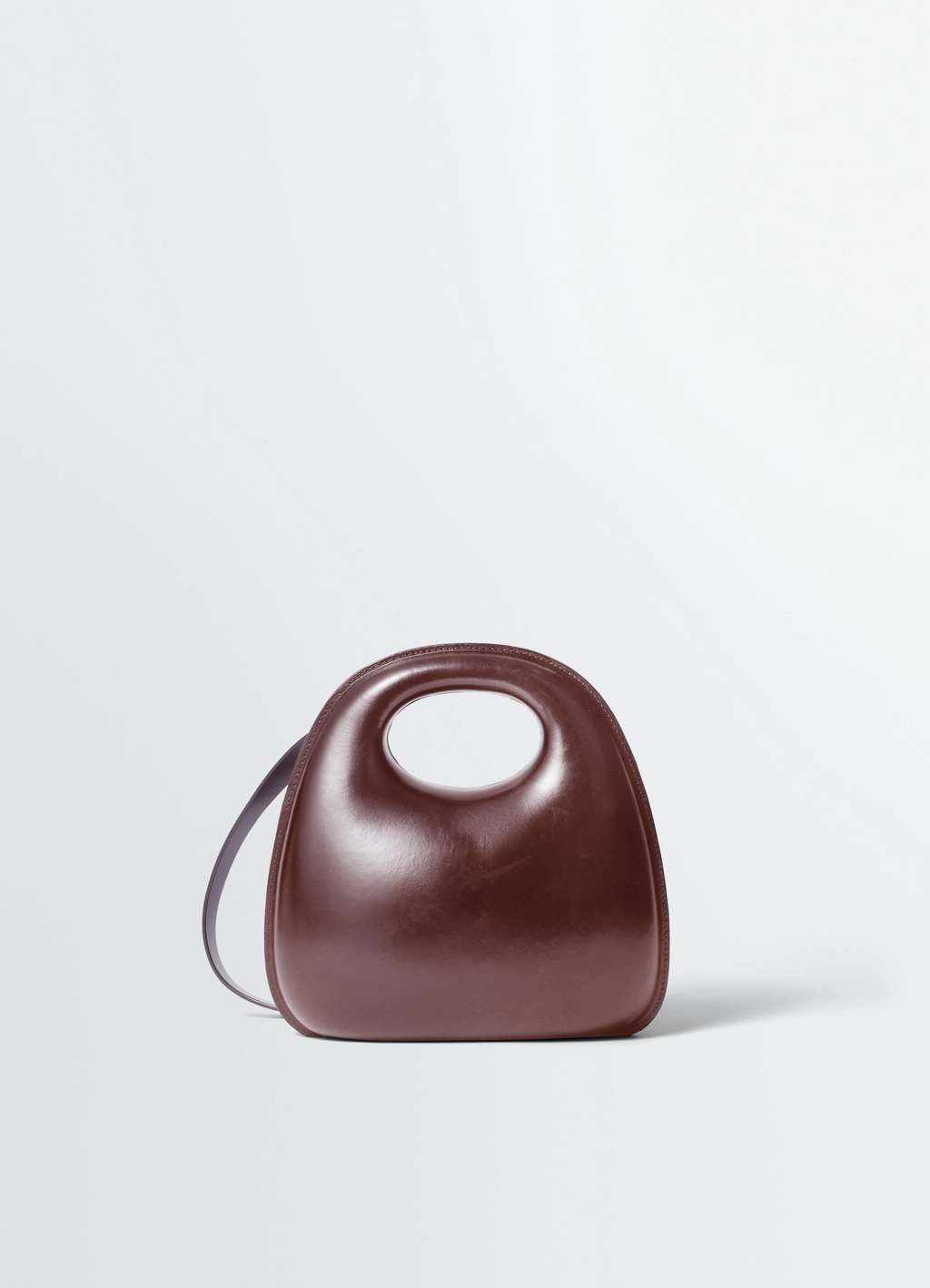 SAC EGG EN CUIR MOULÉ