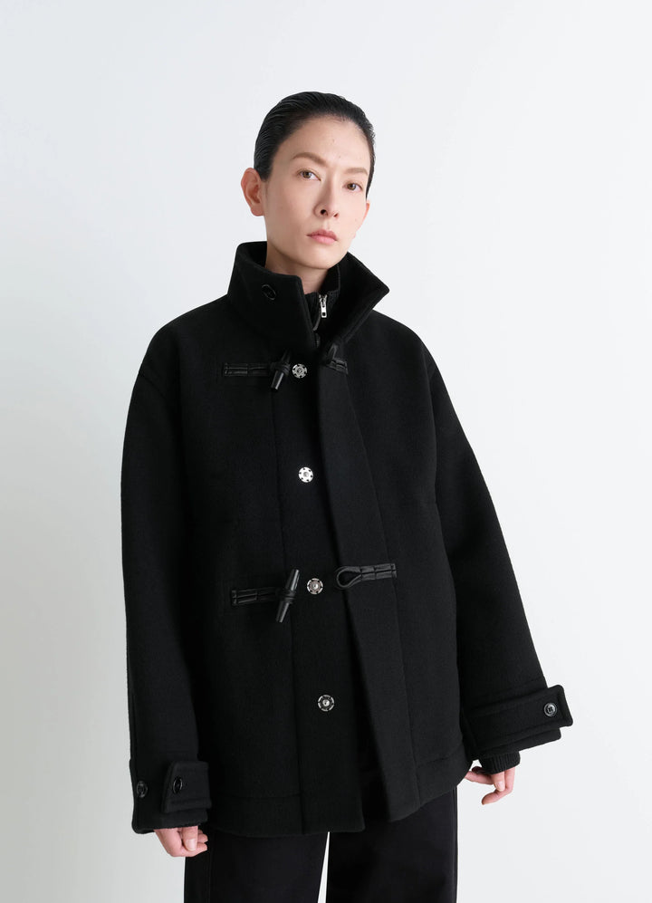 SHORT DUFFLE COAT