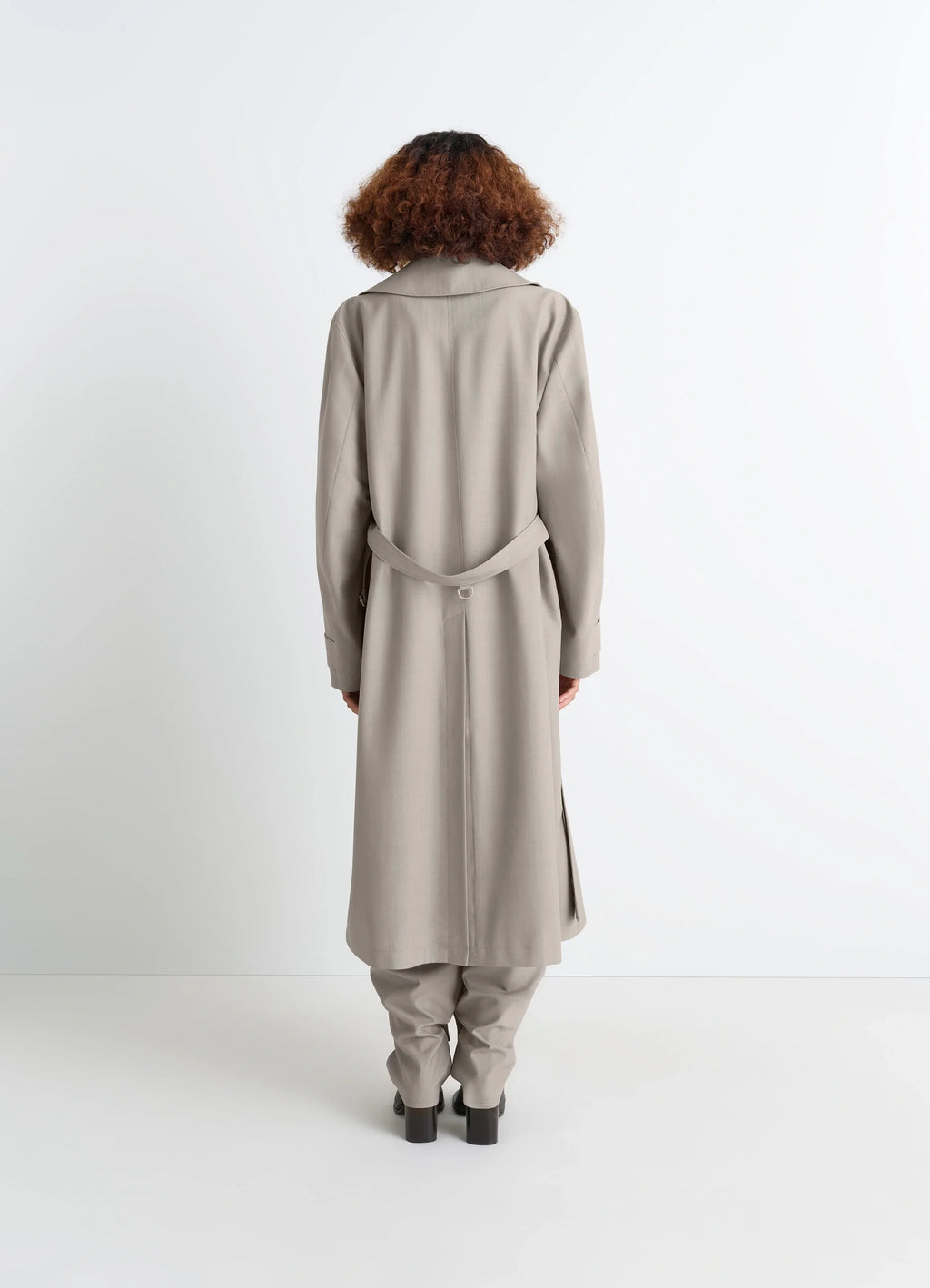 TRENCH COAT WITH DETACHABLE LINING