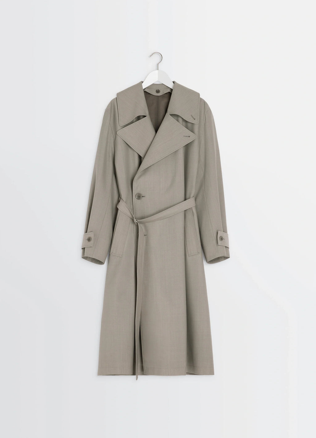TRENCH COAT WITH DETACHABLE LINING