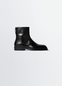 BOTTINES ZIPPÉES EN CUIR