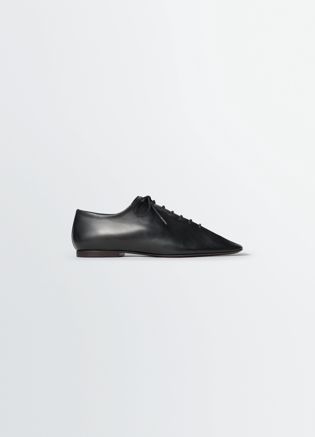 Souris flat classic derbies in leather