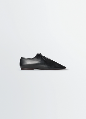 Souris flat classic derbies in leather