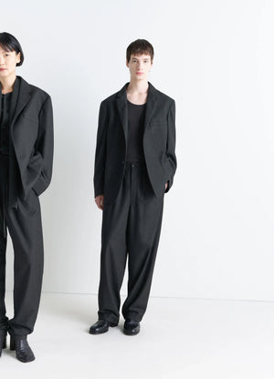 VESTE SOUPLE À SIMPLE BOUTONNAGE