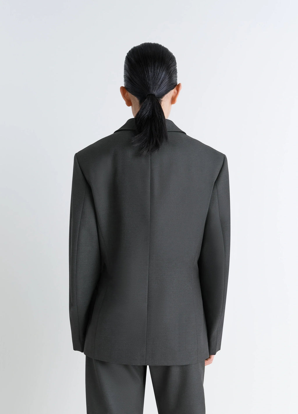 VESTE TAILLEUR À DOUBLE BOUTONNAGE