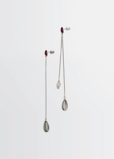 ASYMETRIC GIRASOL EARRINGS