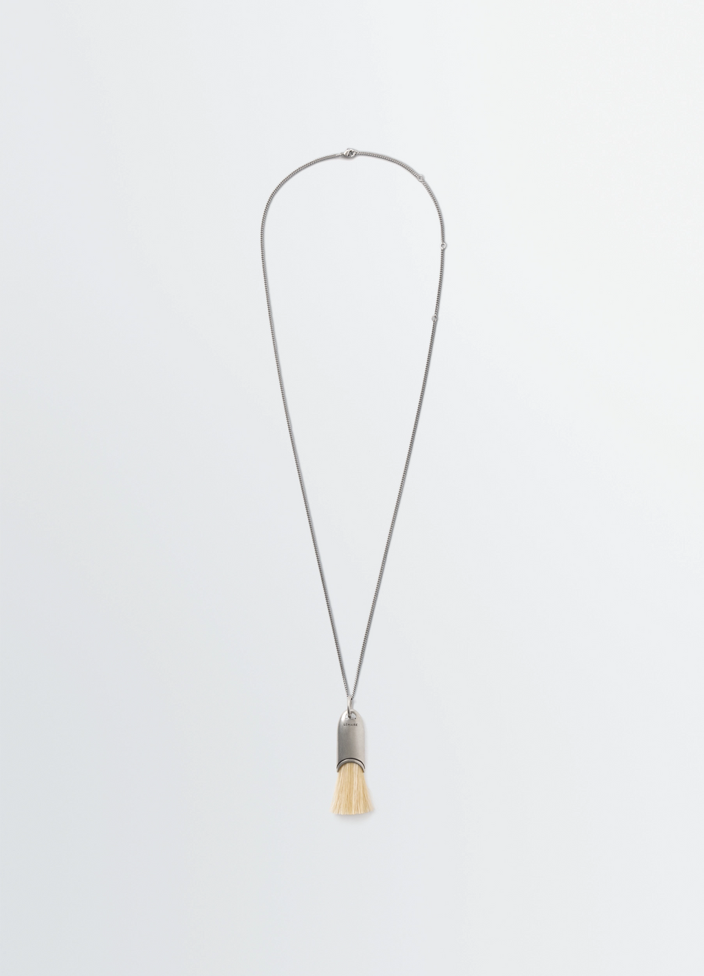 Personal brush necklace