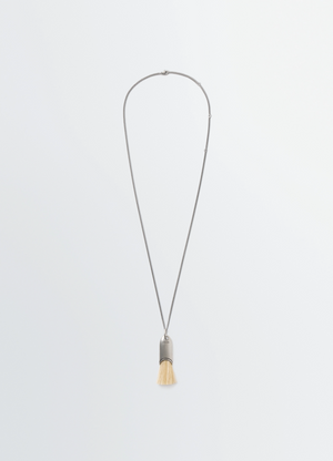 Personal brush necklace
