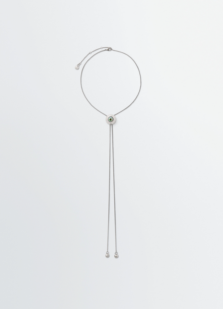 CAT EYE RATTLE BOLO TIE