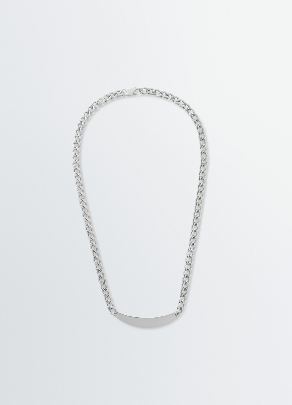 Id necklace in silver
