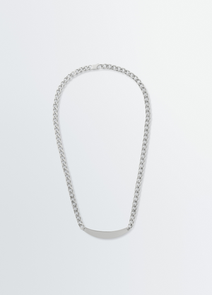 Id necklace in silver