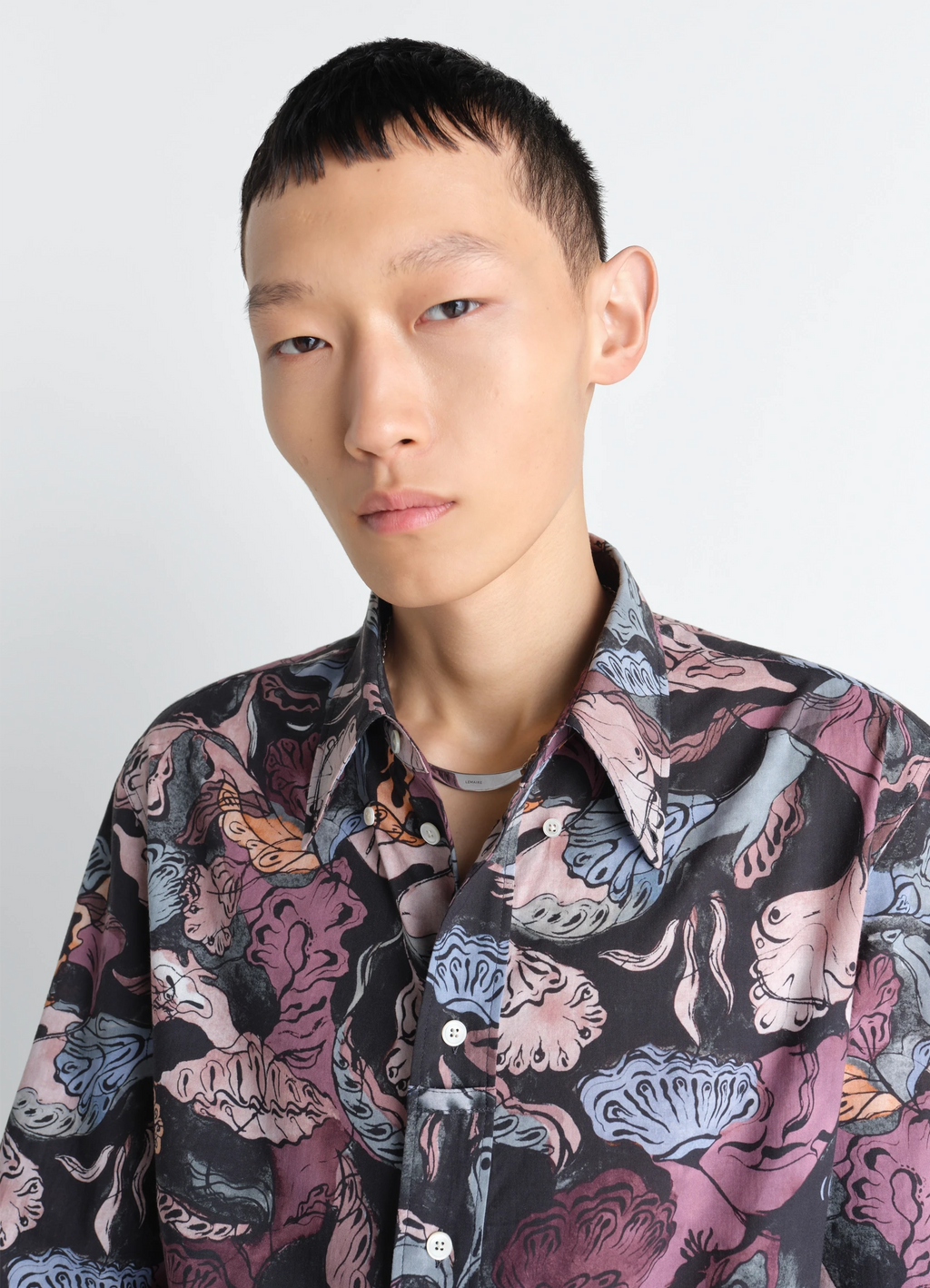 Id necklace in silver