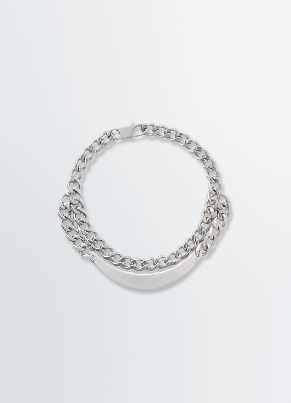 ID BRACELET M IN SILVER