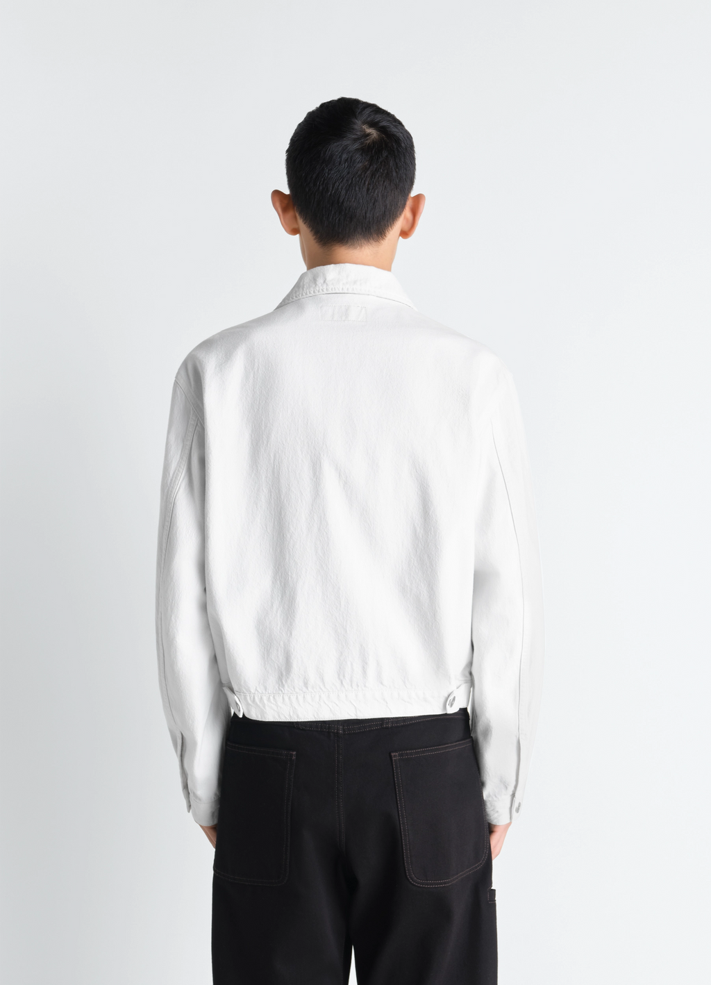 Trucker jacket in denim