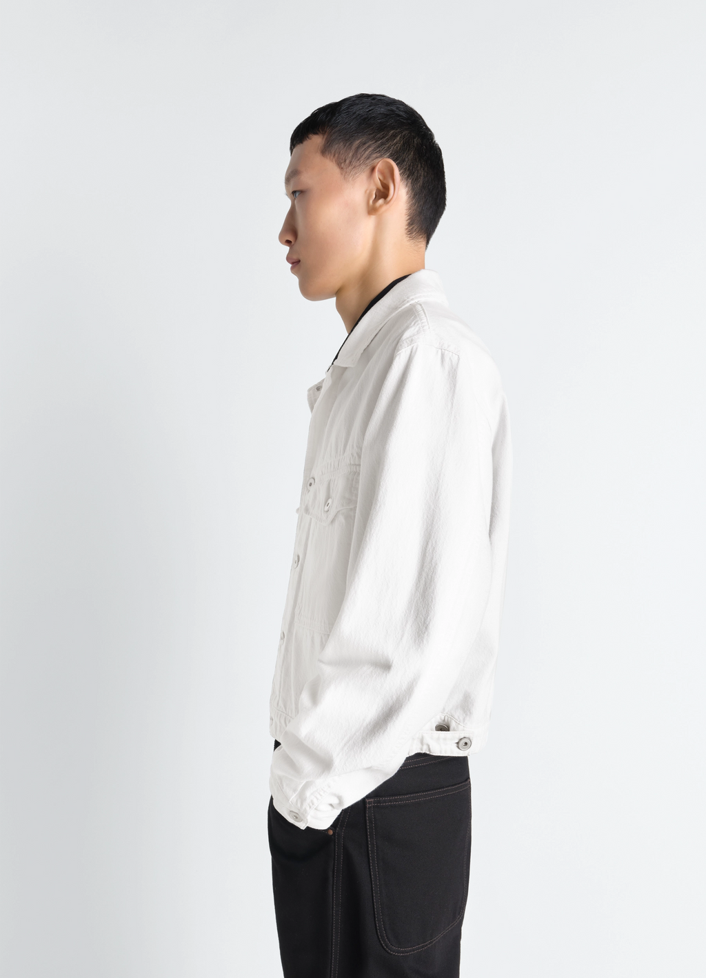 Trucker jacket in denim