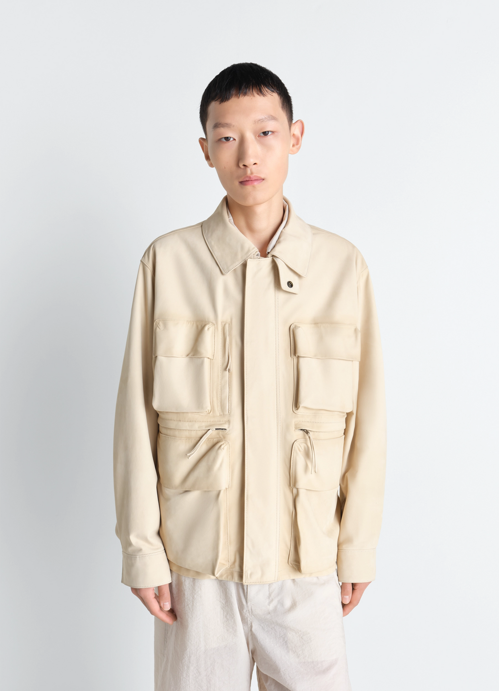 ヌバックレポータージャケット