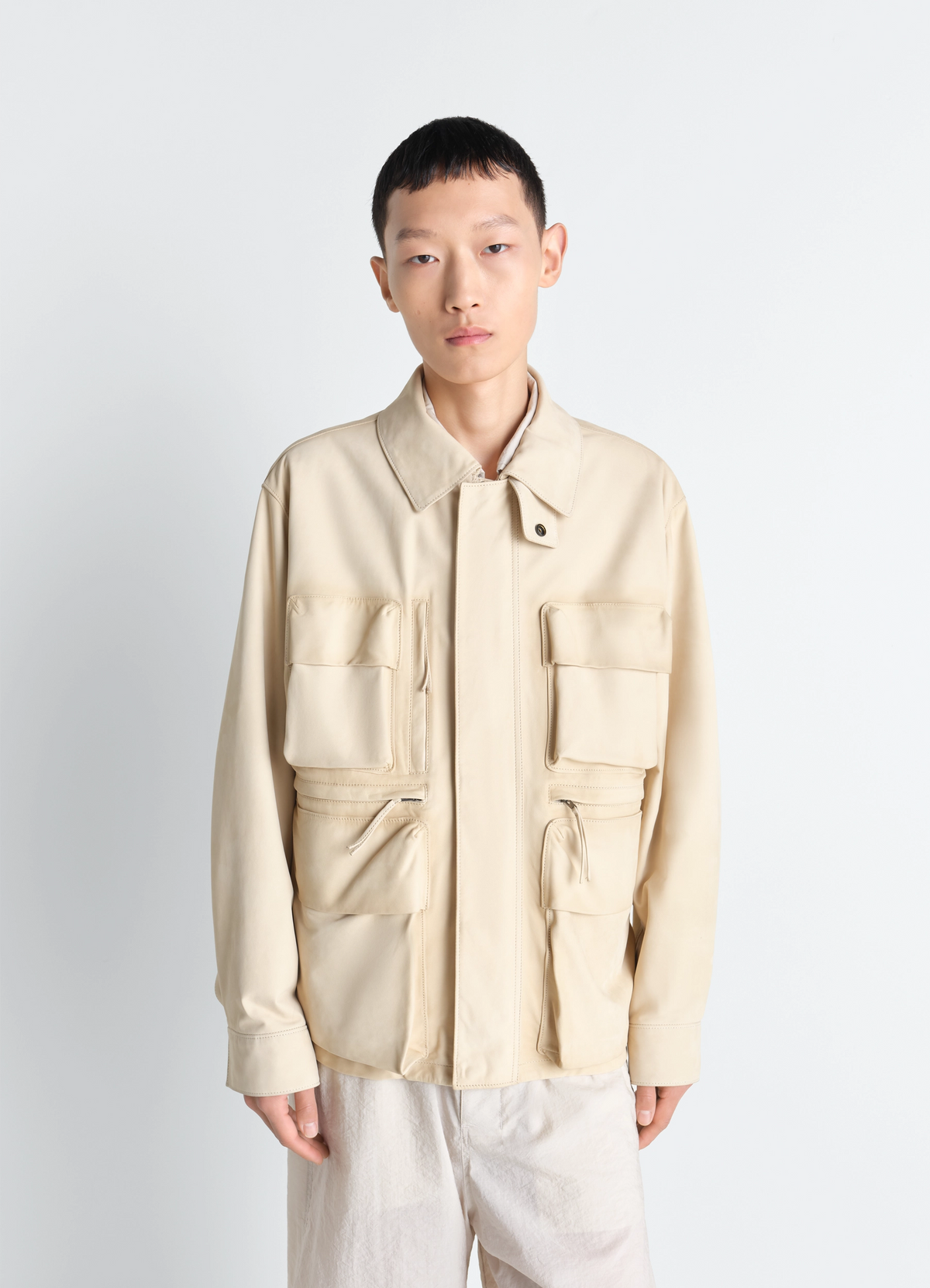 ヌバックレポータージャケット