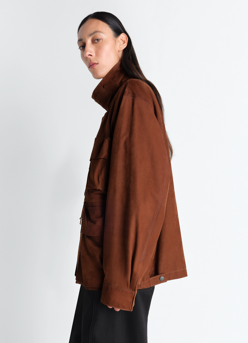 ヌバックレポータージャケット