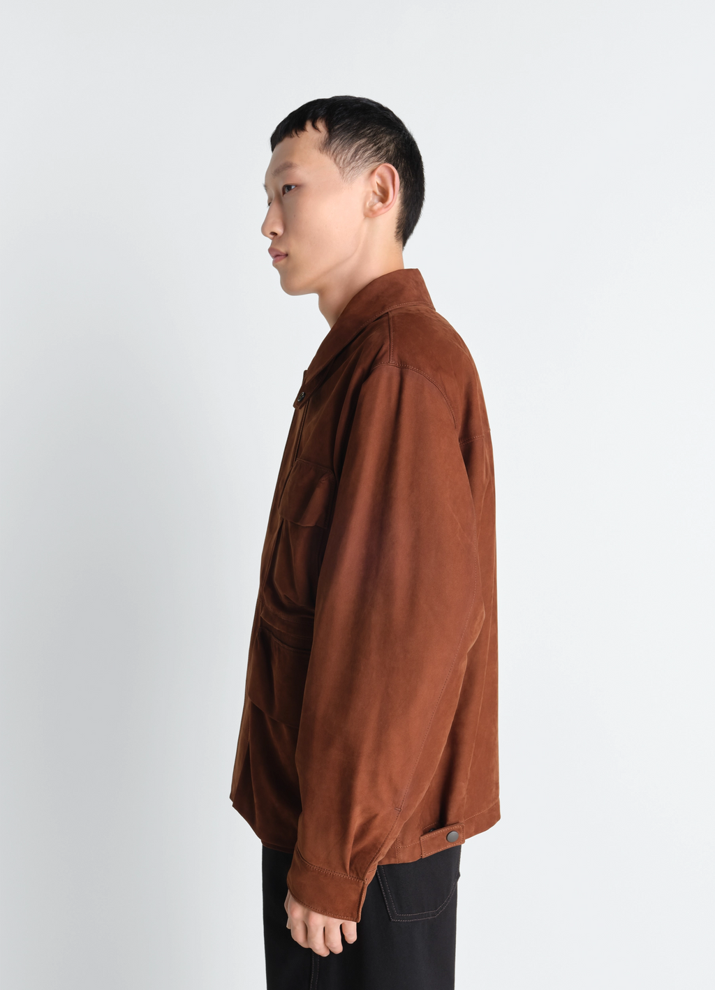 ヌバックレポータージャケット