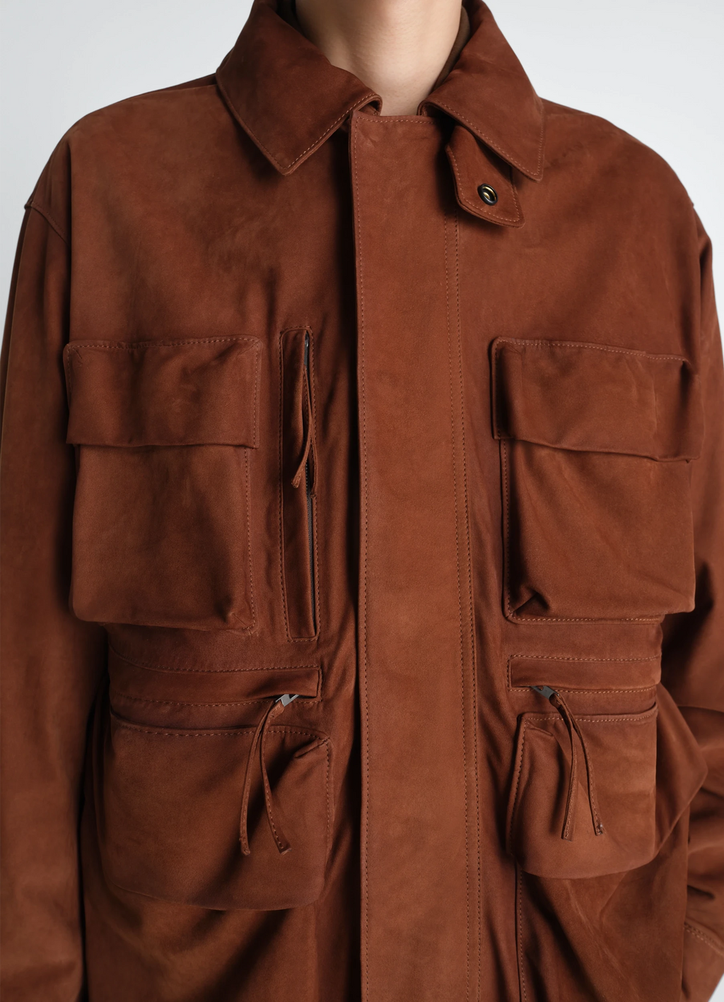 ヌバックレポータージャケット