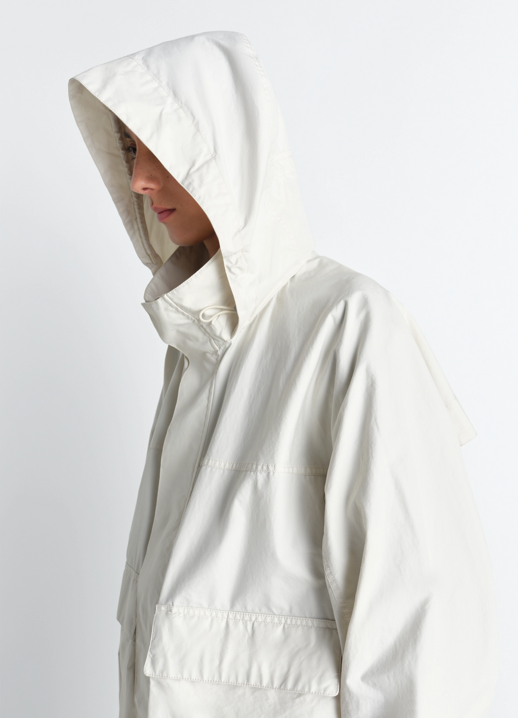 ベンタイル®コットン製ショートレインパーカー