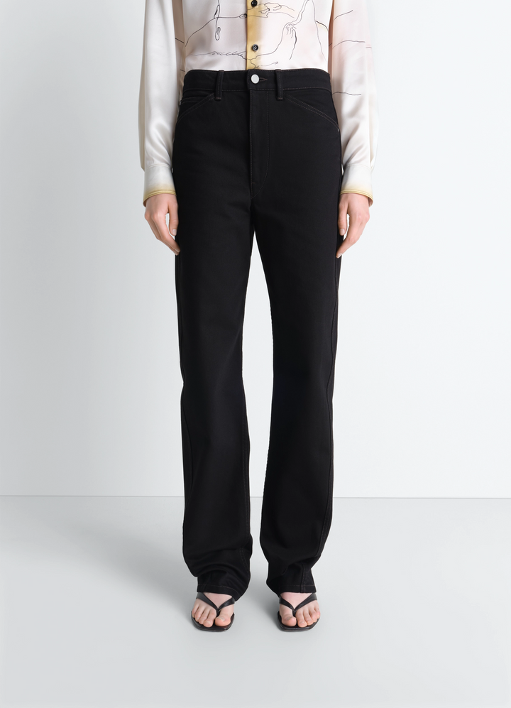 FIVE POCKETS TWISTED PANTS