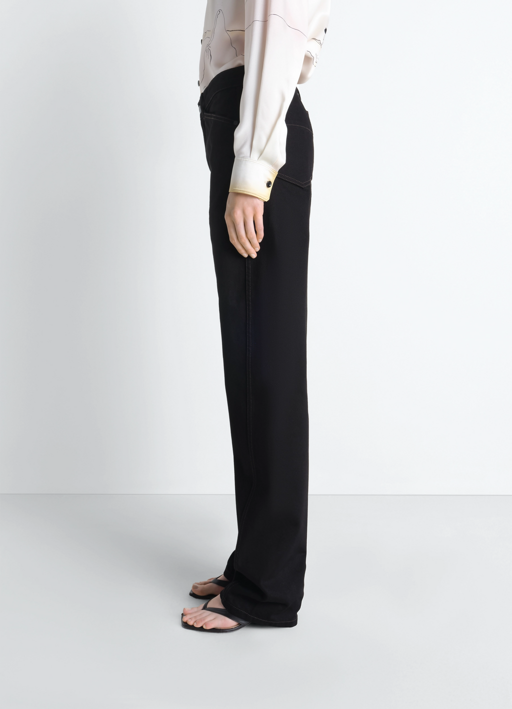 5포켓 트위스티드 팬츠