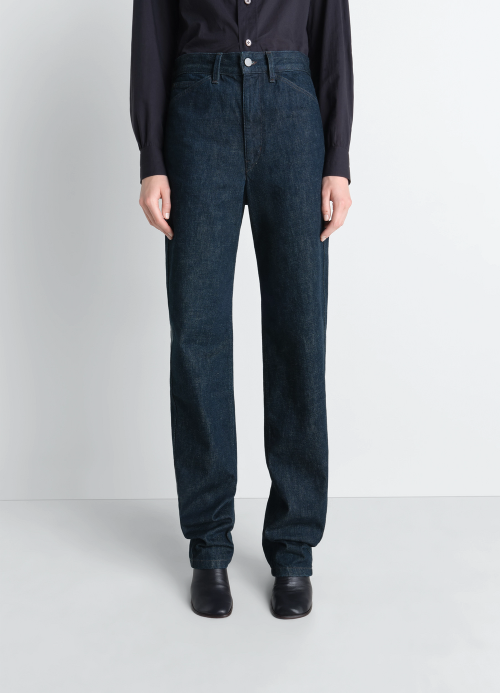 FIVE POCKETS TWISTED PANTS