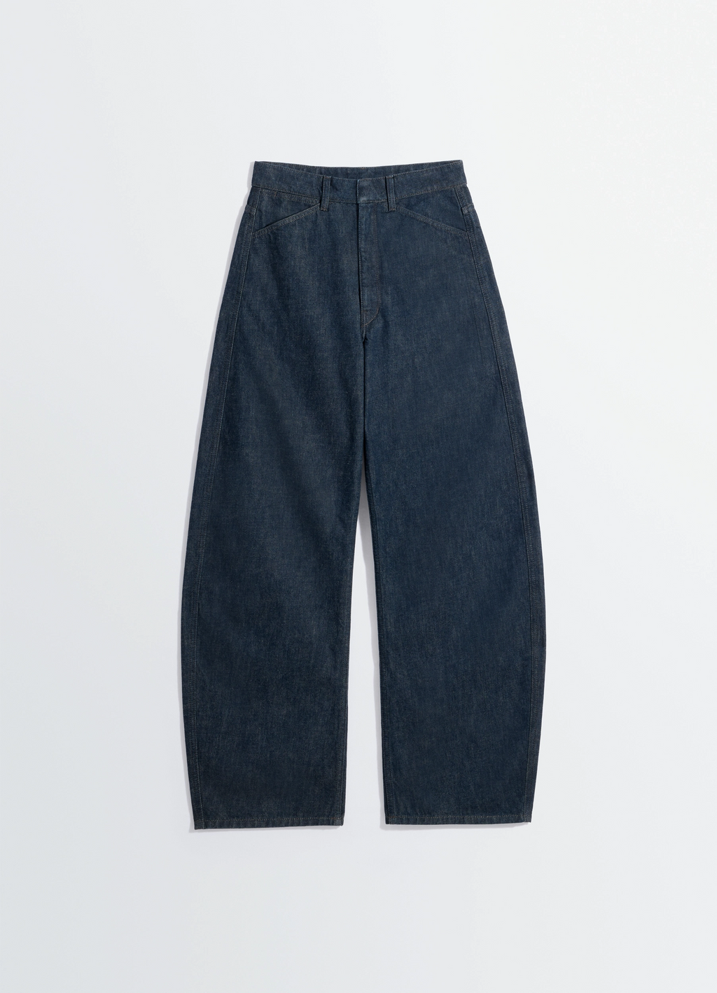 Pantalon arrondi taille haute