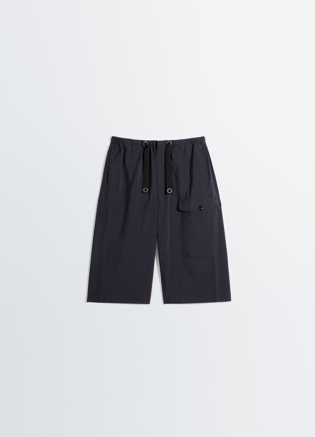Cargo easy shorts in washed technical cotton