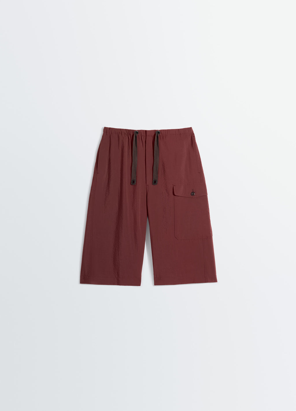 Cargo easy shorts aus gewaschener technischer baumwolle