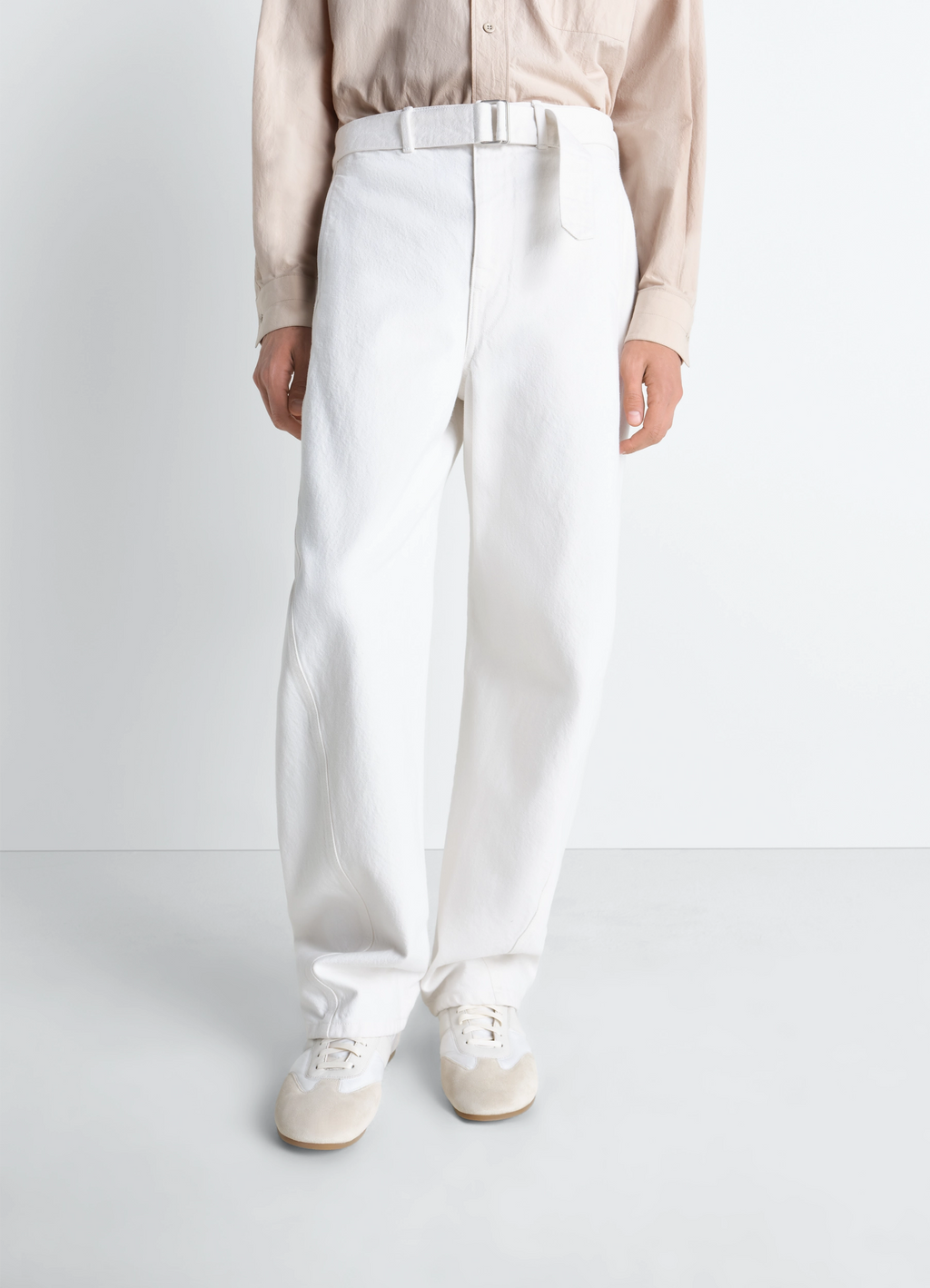 ツイスト ベルト パンツ