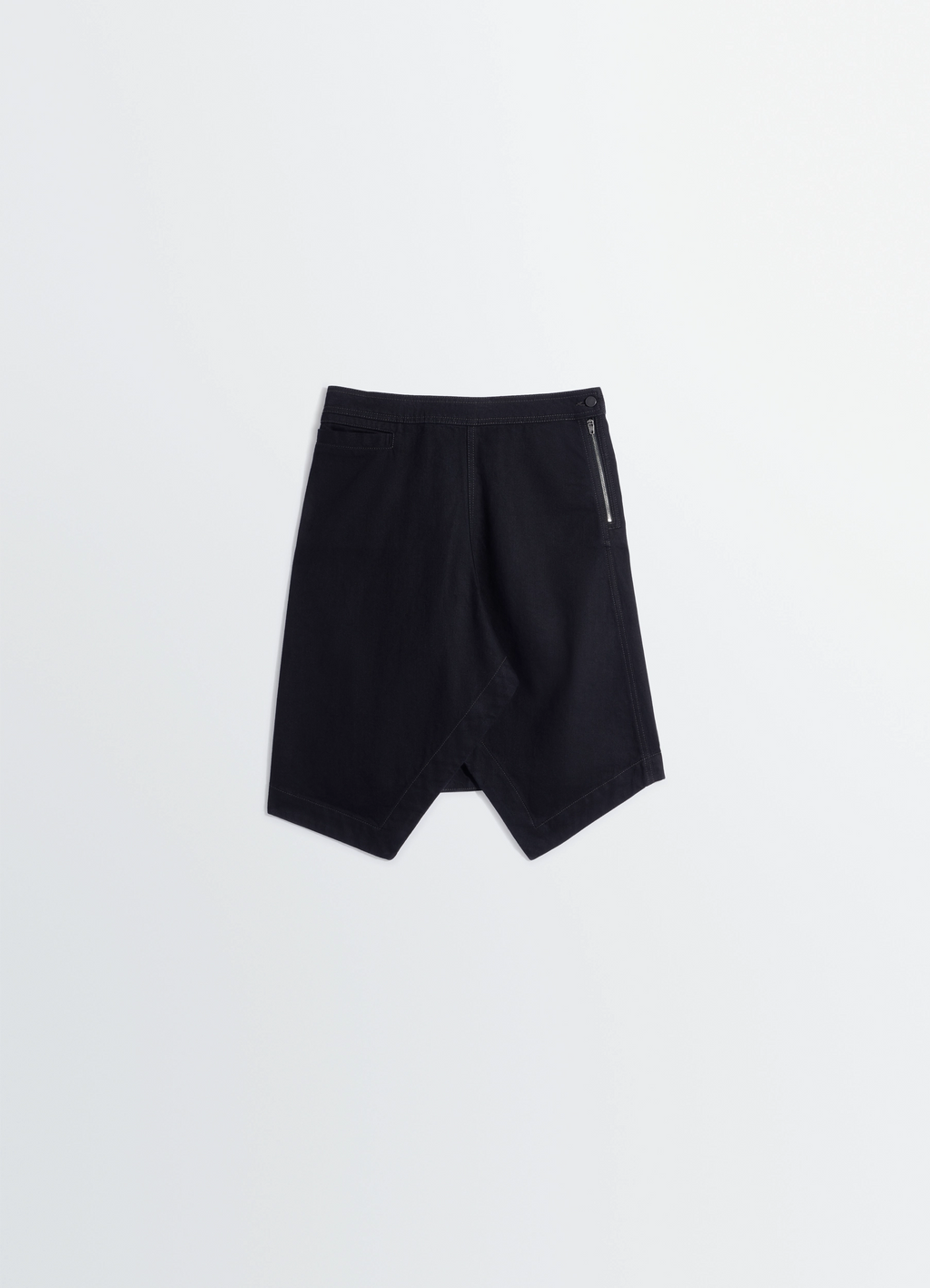 Jupe asymétrique en denim