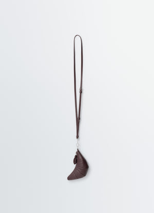 Croissant-münzbeutel zum umhängen