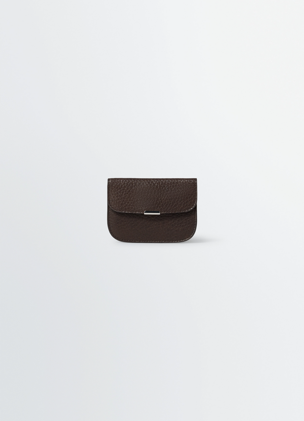 Porte-cartes soft tab en cuir brillant