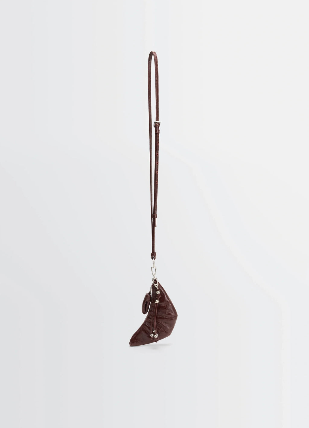 CROSSBODY CROISSANT COIN PURSE QIXI INFINITE LOVE CHARM