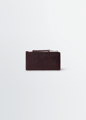 Porte-cartes et porte-monnaie gear en cuir