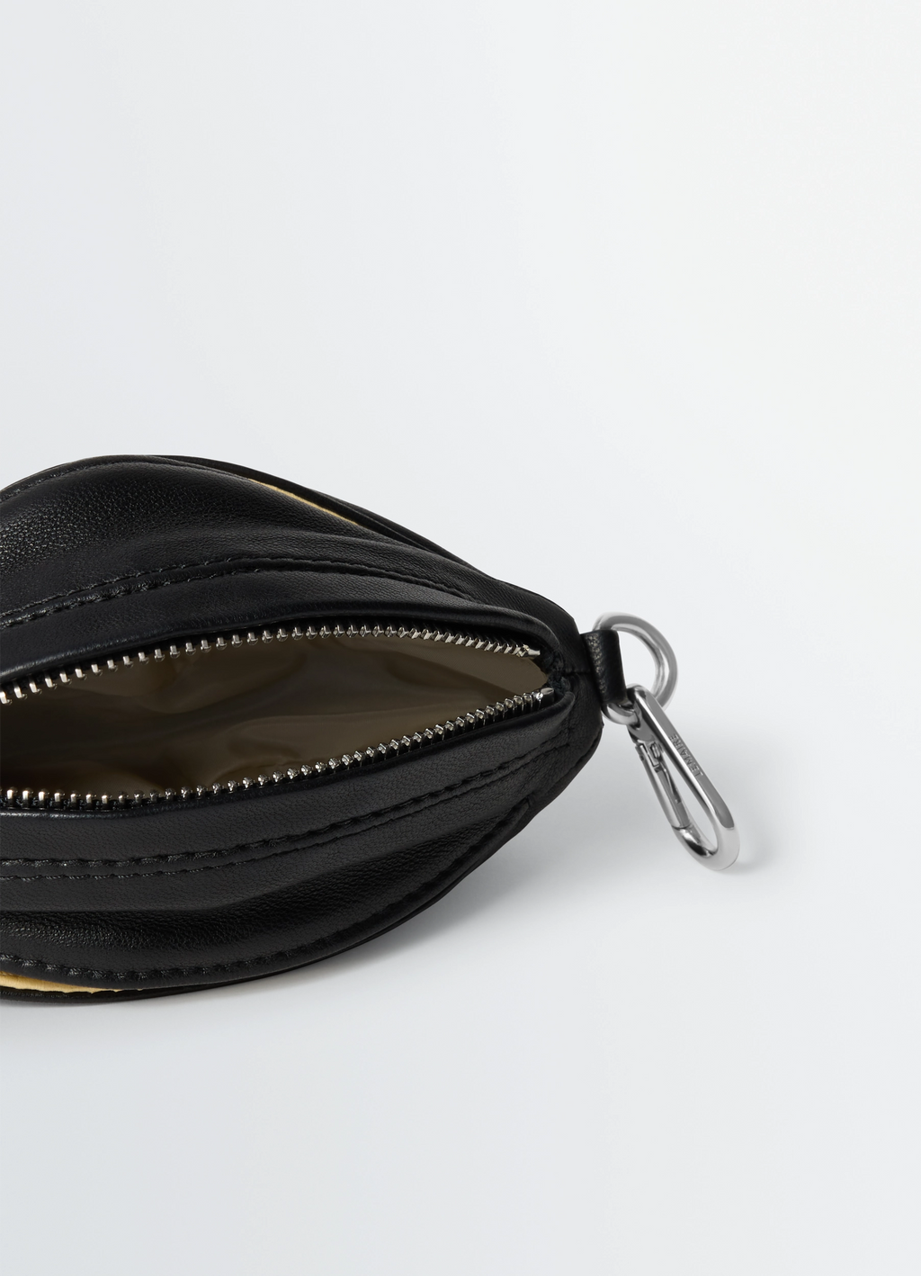 Ballon-taschenanhänger aus leder