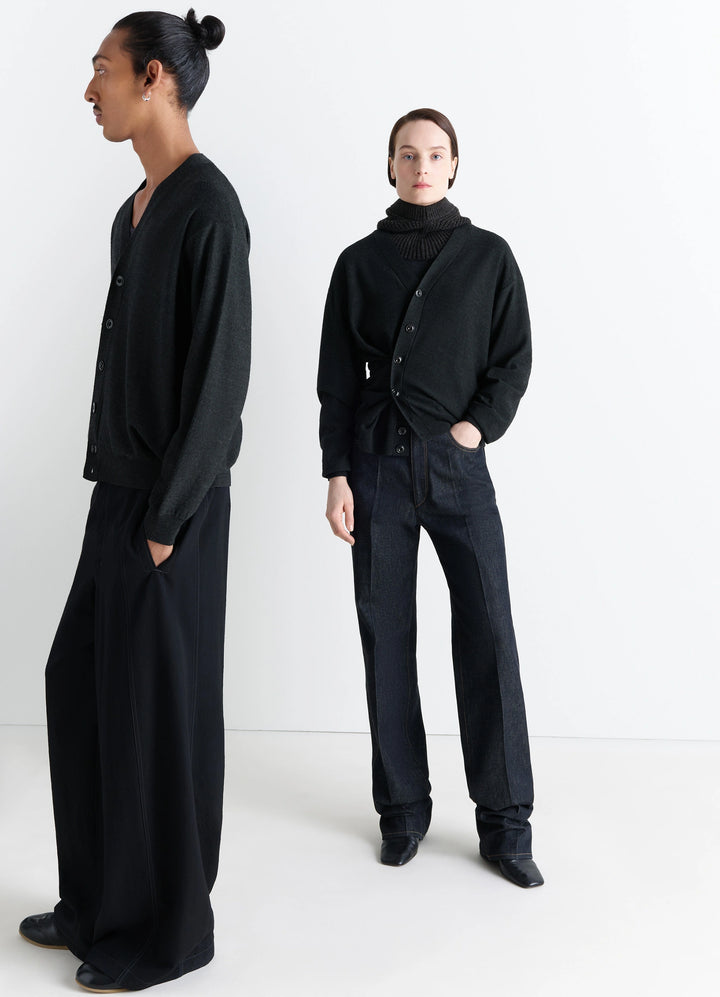 RELAXED TWISTED CARDIGAN